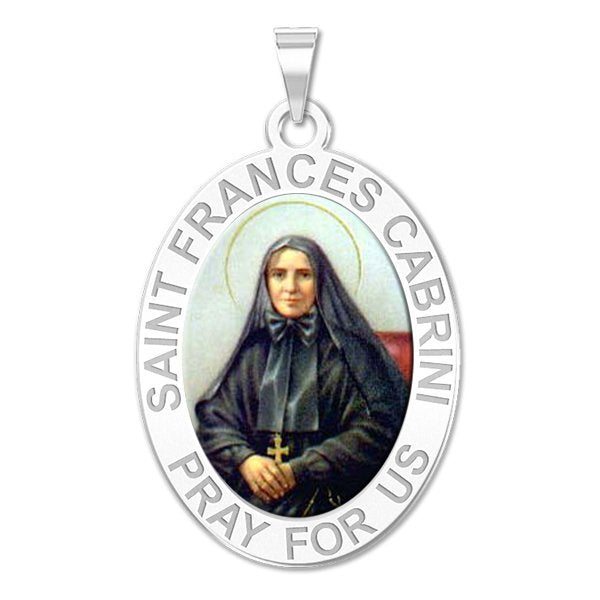 Saint Frances Cabrini Medal "Color"