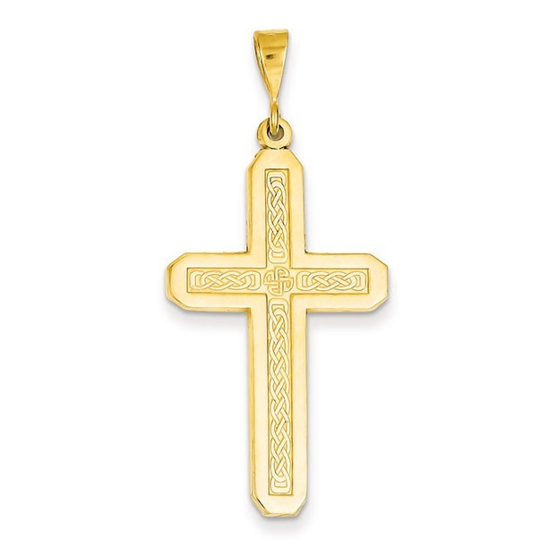 14k Cross Pendant