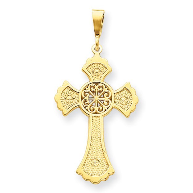 14k Celtic Cross Pendant