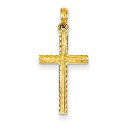 14k Latin Cross Pendant