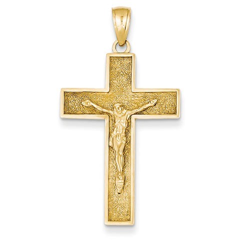 14k Crucifix Pendant