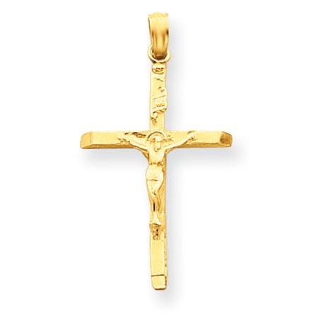 14k Crucifix Pendant