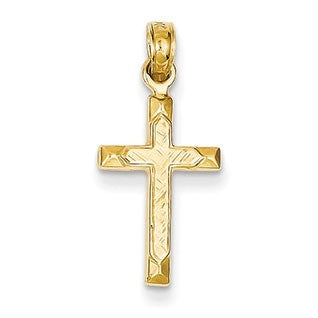 14K Cross Pendant