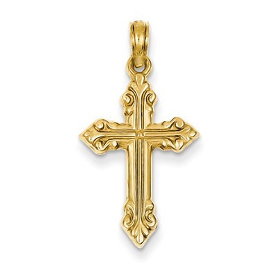 14K Cross Pendant