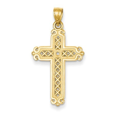 14k Cross Pendant