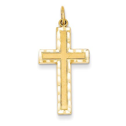 14k Cross Charm