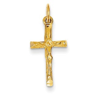 14k Crucifix Charm