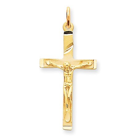 14k Crucifix Pendant