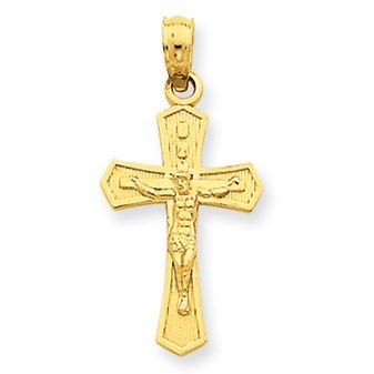 14k Crucifix Pendant