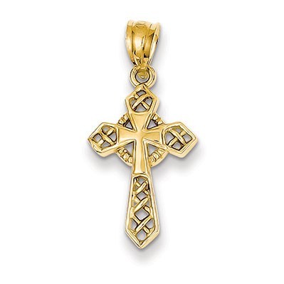 14k Celtic Cross Pendant