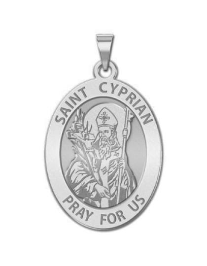 Saint Cyprian OVAL Medal
