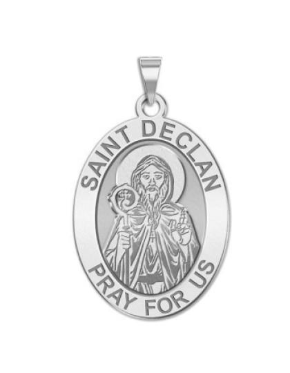 Saint Declan Oval Medal