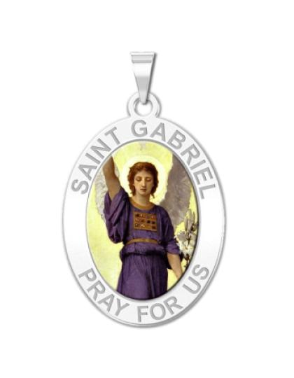 Saint Gabriel Medal "Color"
