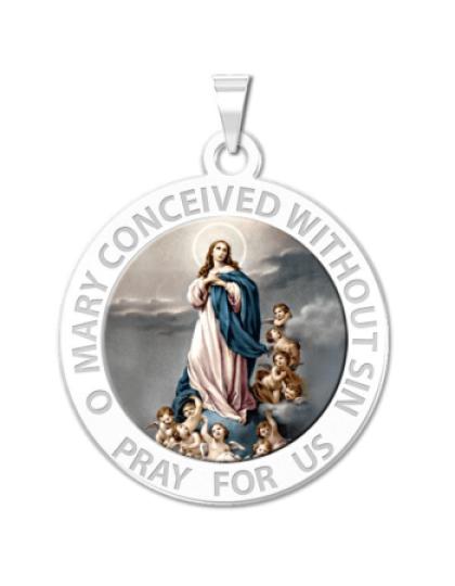 Immaculate Conception Medal "Color"