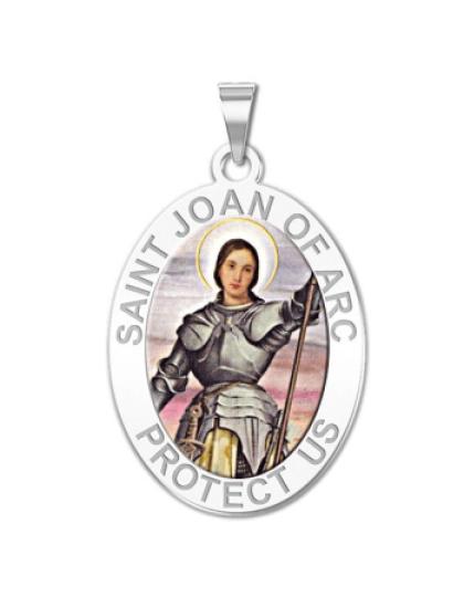 Saint Joan of Arc Medal "color"