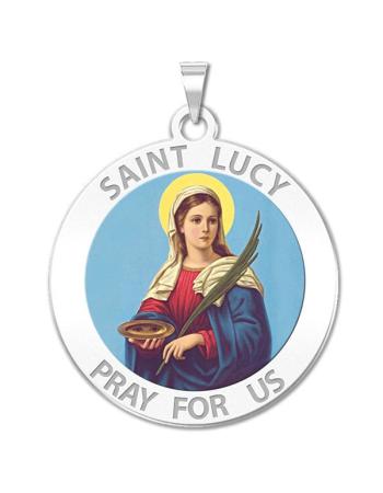 Saint Lucy Medal "Color"
