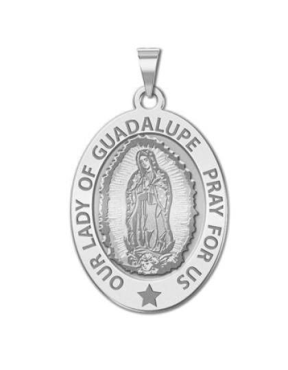 Our Lady of Guadalupe Medal OVAL