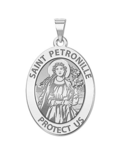 Saint Petronile Oval Medal