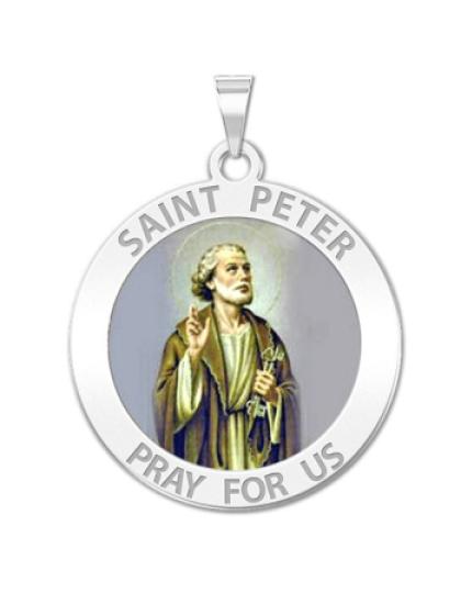 Saint Peter Medal "Color"
