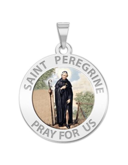 Saint Peregrine Medal "Color"