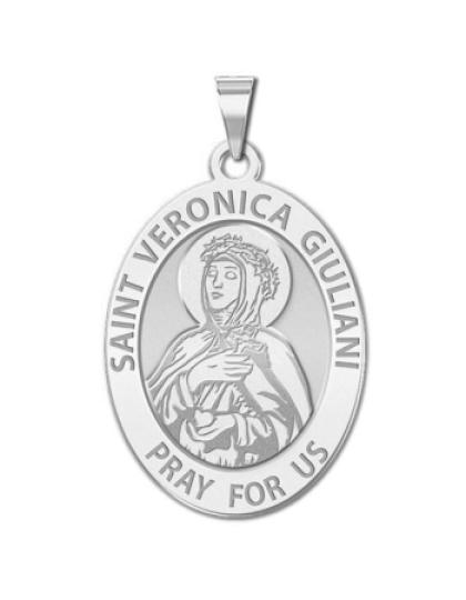 Saint Veronica Giuliani OVAL Medal