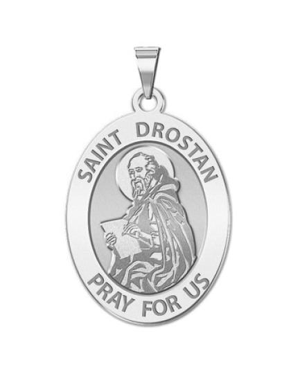 Saint Drostan Oval Medal