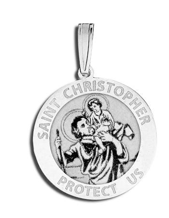 Saint Christopher Doubledside AIR FORCE Medal