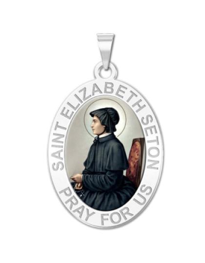 Saint Elizabeth Seton OVAL Medal