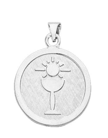 Sterling Silver First Holy Communion Medal