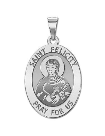 Saint Felicity OVAL Medal
