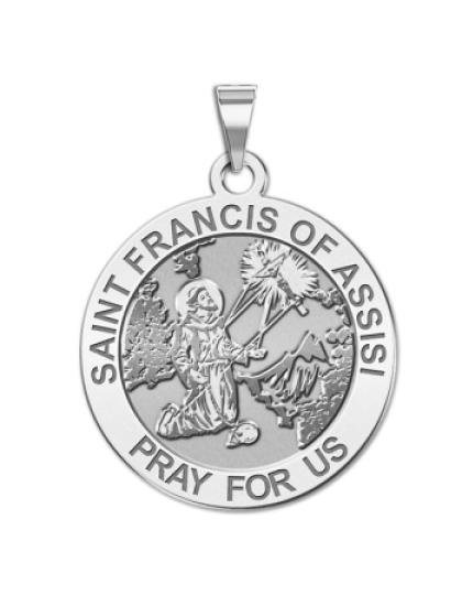 Saint Francis of Assisi Medal - Receiving Stigmata