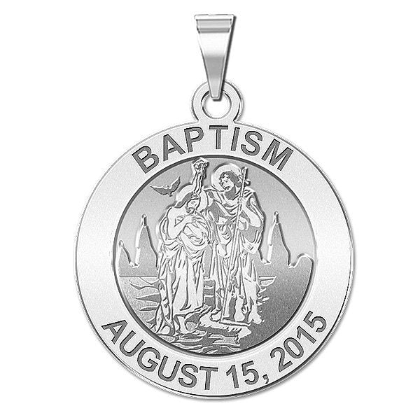 Personalized Baptism Medal