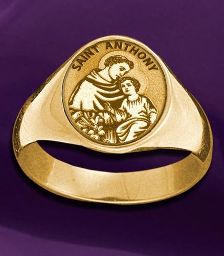 Saint Anthony Ring "EXCLUSIVE"