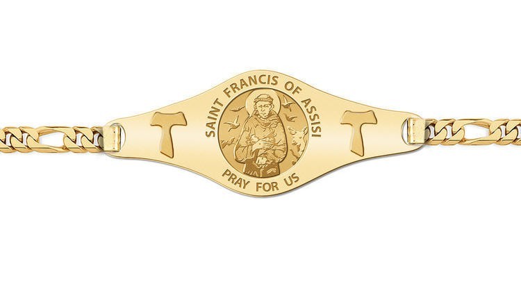 Saint Francis of Assisi (Franciscan Cross) Bracelet