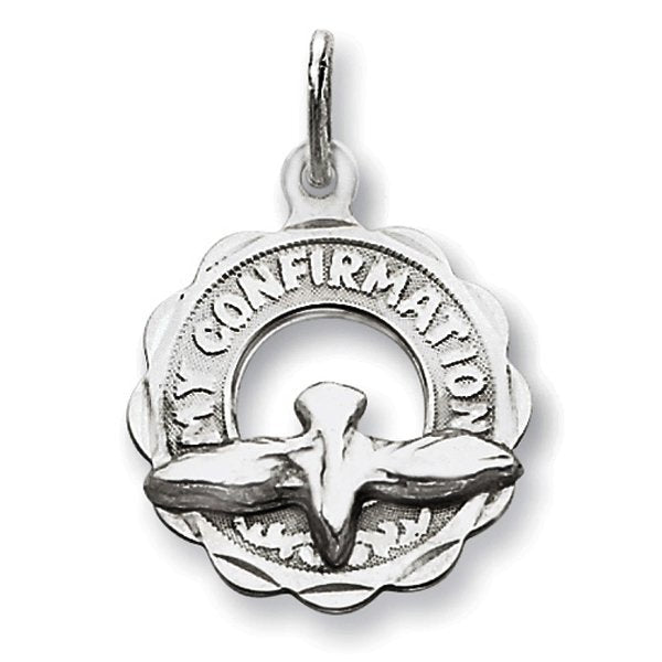 "My Confirmation" Dove Cut-out Medal