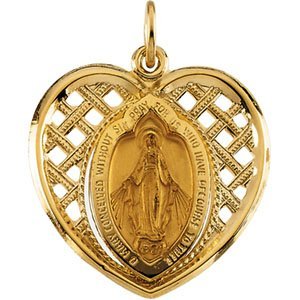 14K Gold Miraculous Medals