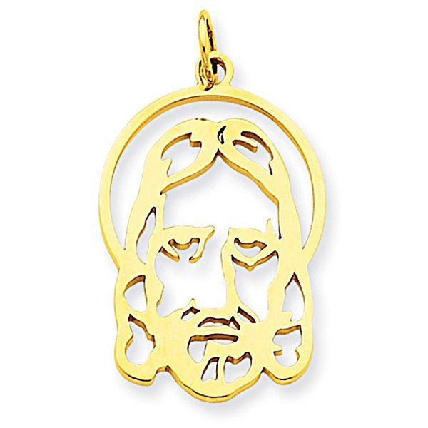 Jesus Face Charm