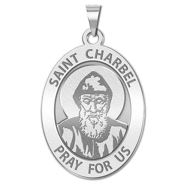 Saint Charbel OVAL Medal