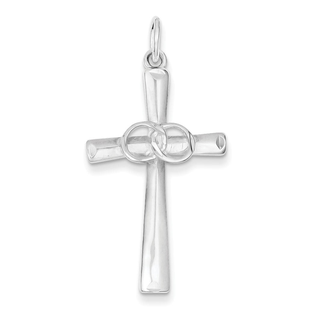 Sterling Silver Holy Matrimony Cross Pendant