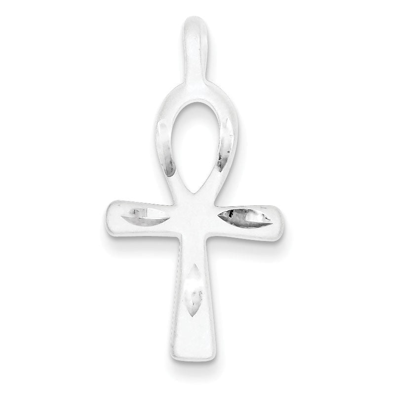Sterling Silver Ankh Cross Pendant