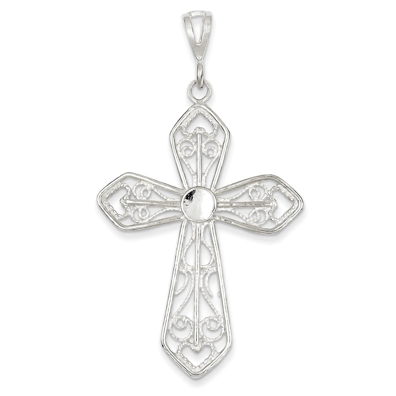 Sterling Silver Passion Cross Pendant