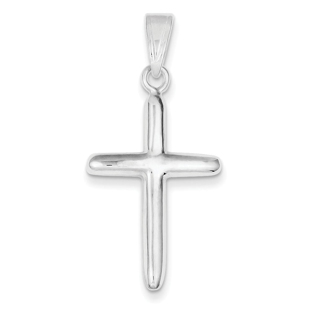 Sterling Silver Polished Cross Pendant