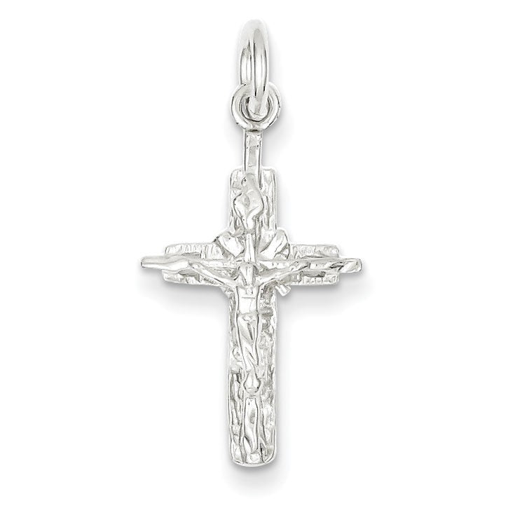 Sterling Silver INRI Crucifix Pendant
