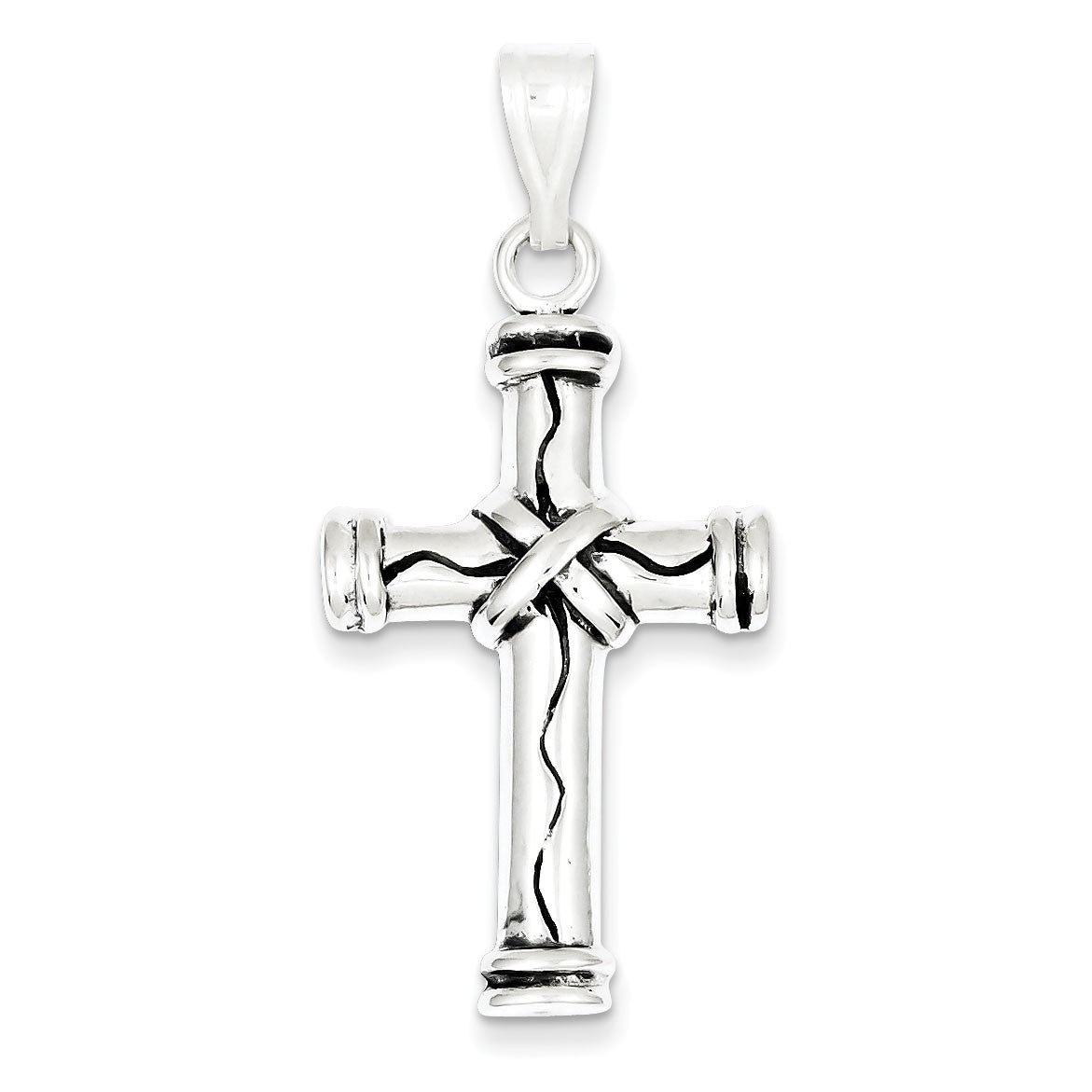 Sterling Silver Antique Cross Pendant