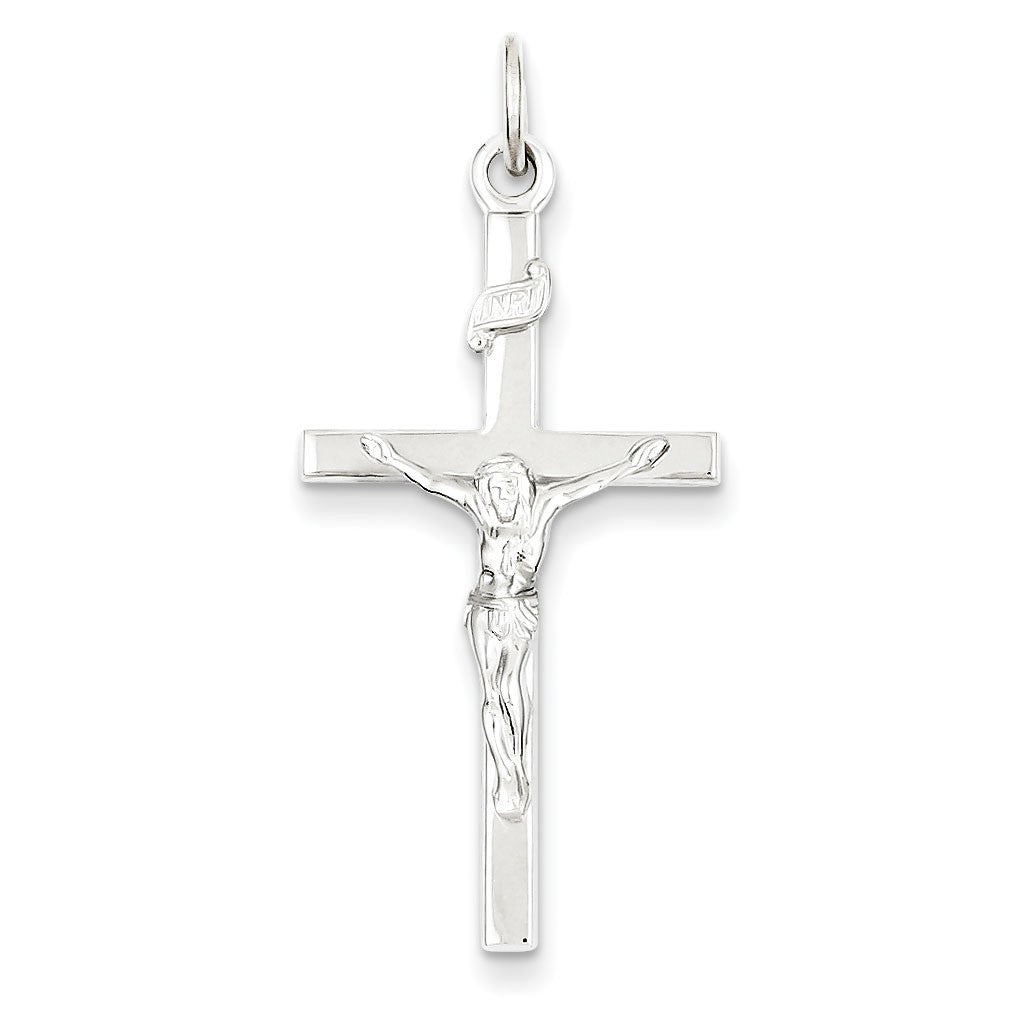 Sterling Silver INRI Crucifix Pendant