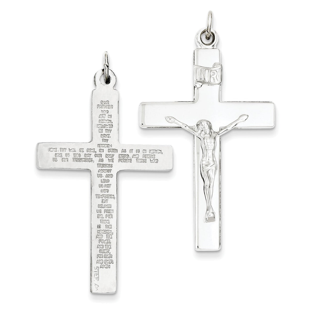 Sterling Silver Crucifix Pendant