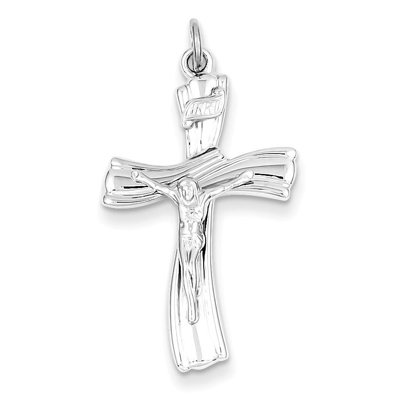 Sterling Silver INRI Crucifix Pendant