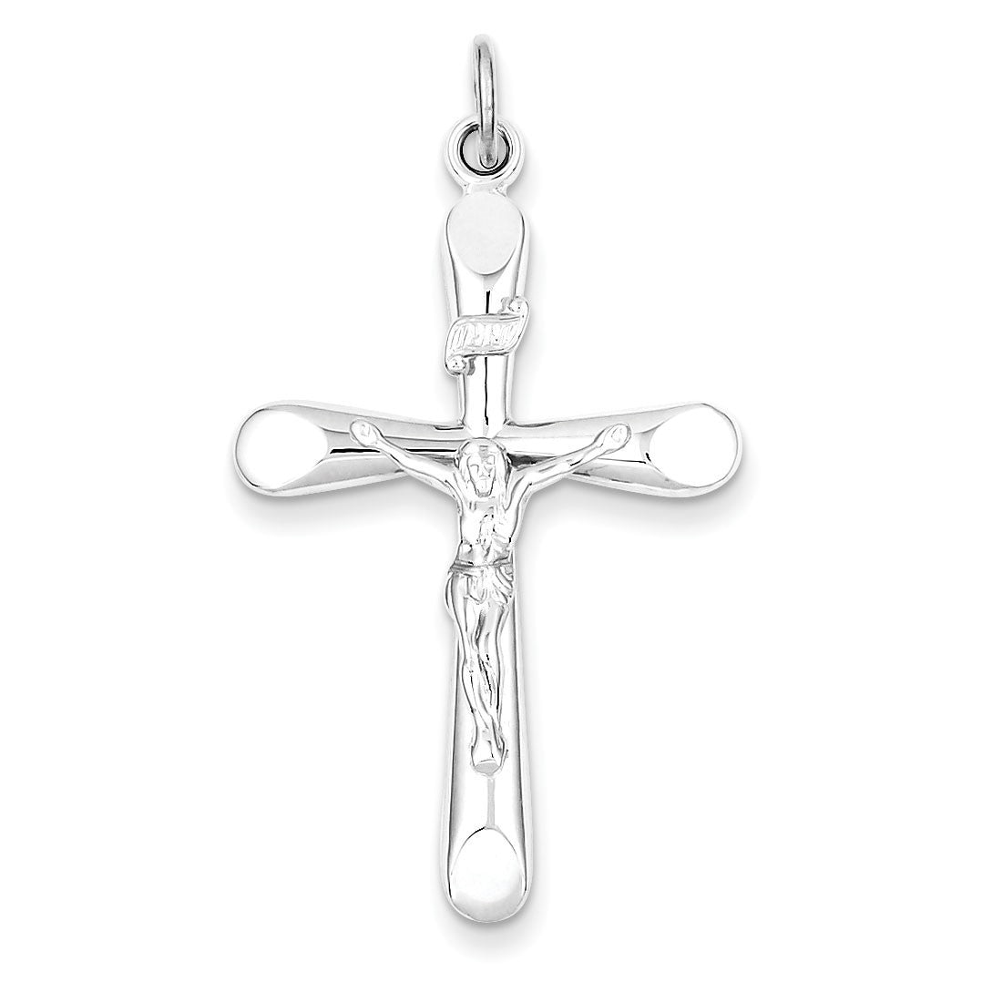 Sterling Silver INRI Crucifix Pendant