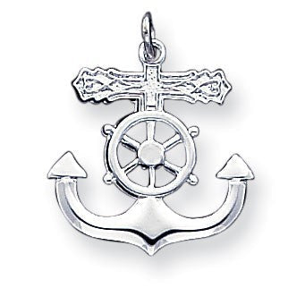 Sterling Silver Mariner Cross Pendant