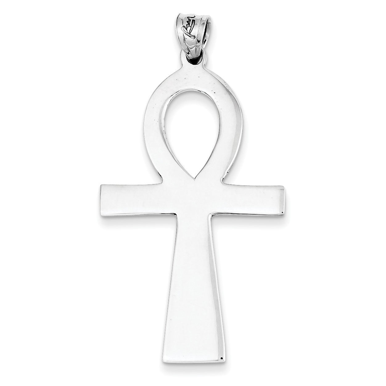 Sterling Silver Ankh Cross Pendant